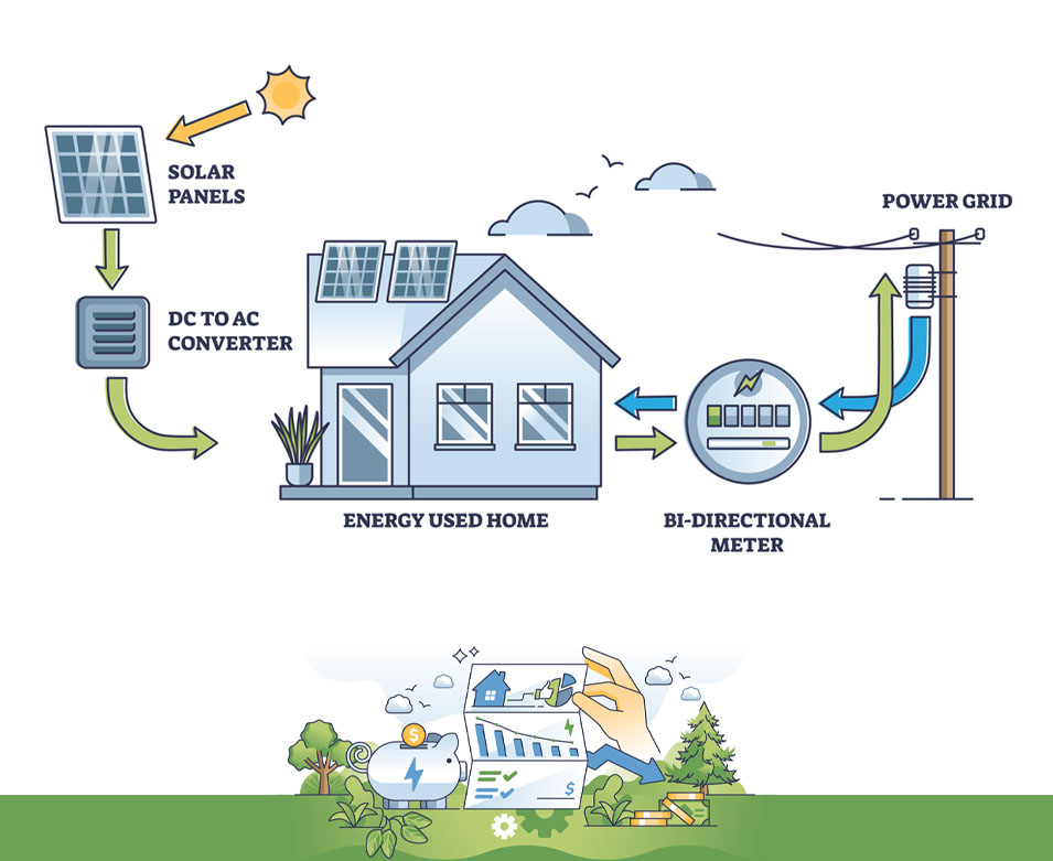 Selling Energy to the Grid – Net Metering and Wholesale Markets