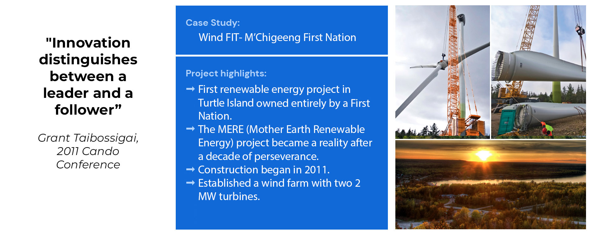 Wind FIT at M'Chigeeng