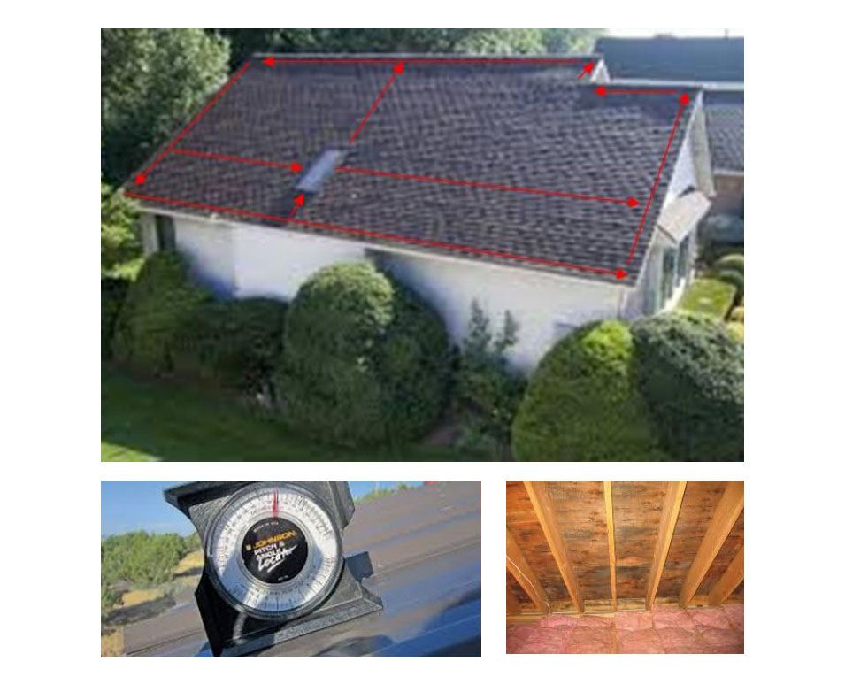 Roof collecting data: Measurements – 2