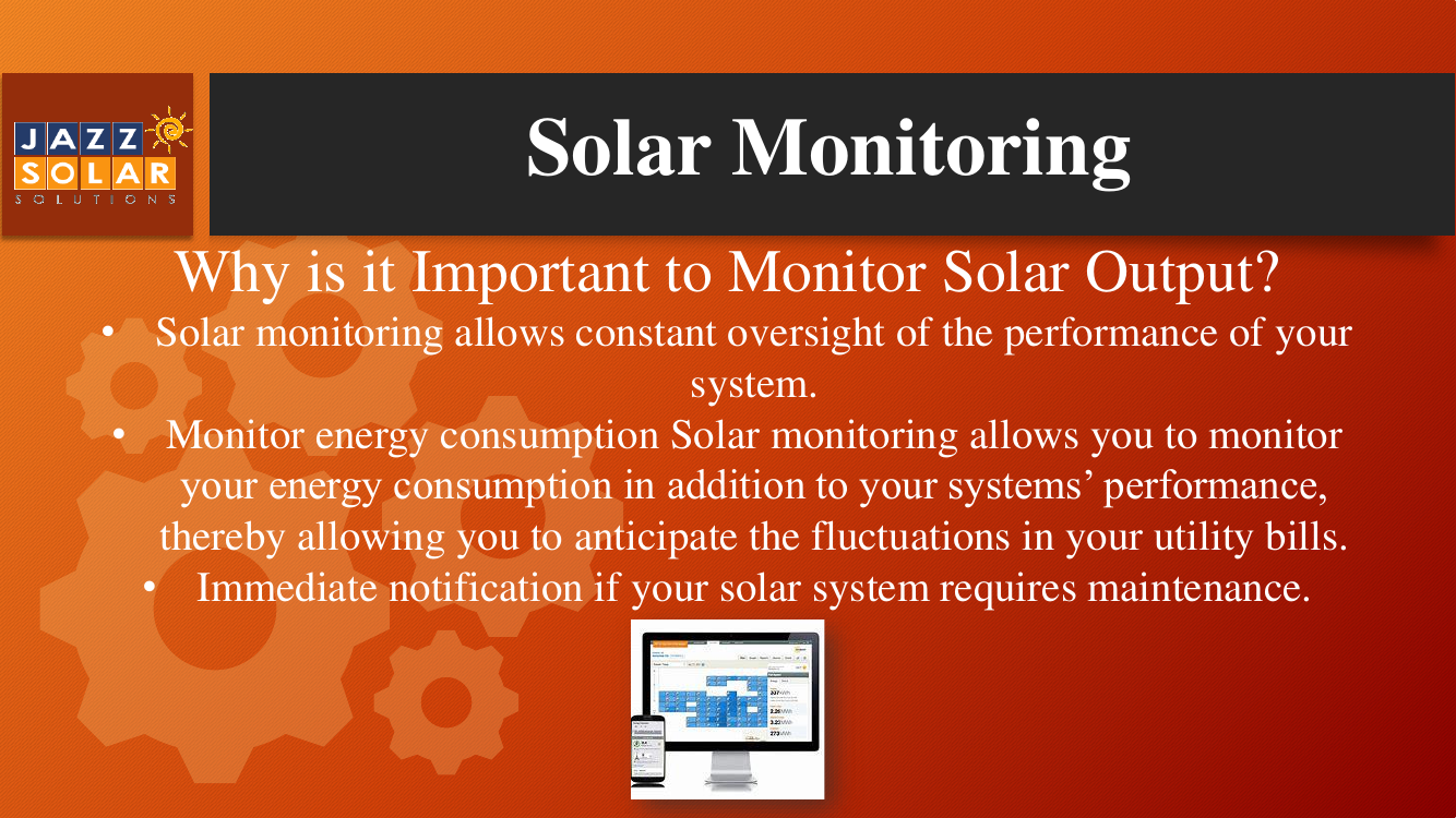Slide on why monitoring matters, with a laptop and monitor graphic.